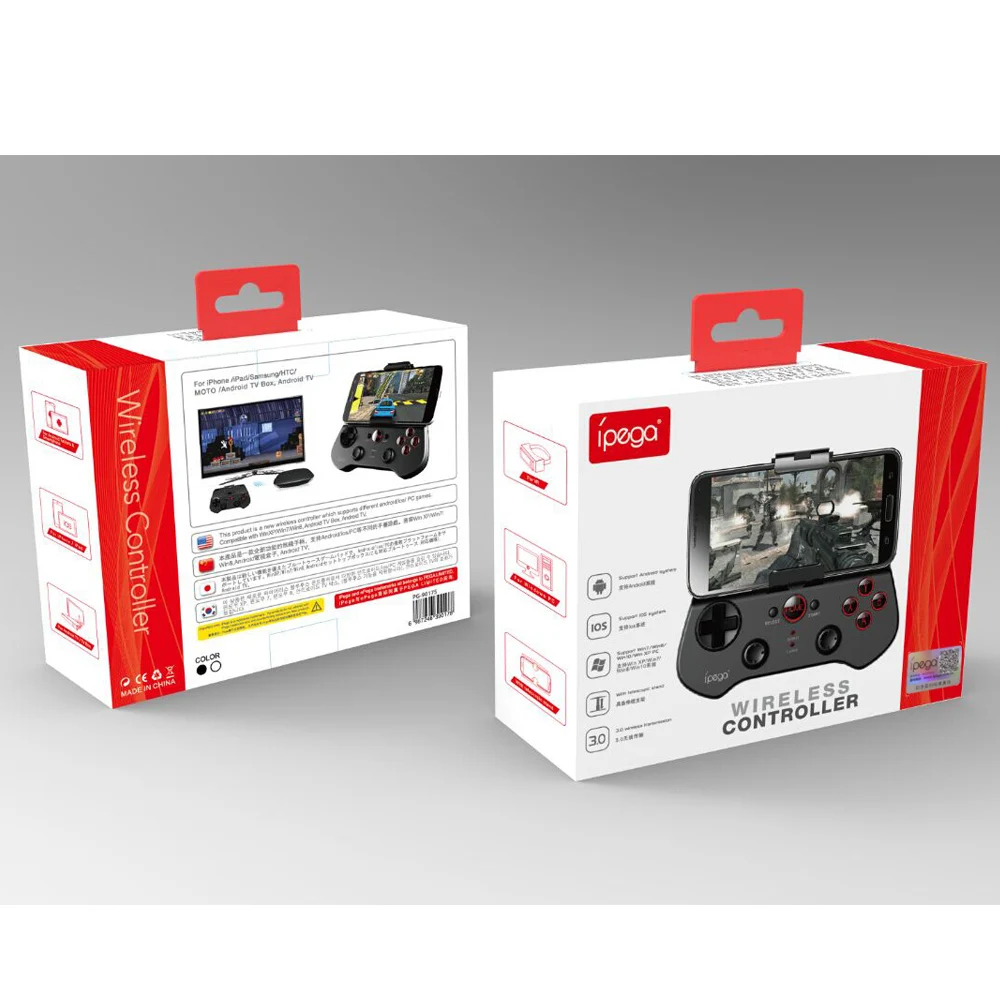 IPEGA 9017S беспроводной геймпад Bluetooth игровой контроллер игровой джойстик для Android/iOS планшетный ПК смартфон ТВ коробка