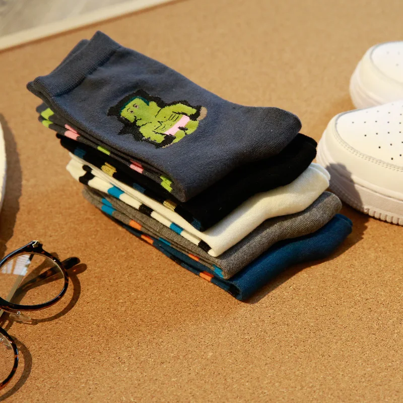 10 Пар/лот 2015 тенденция мужские носки мультфильм Супермен серии мужской хлопок