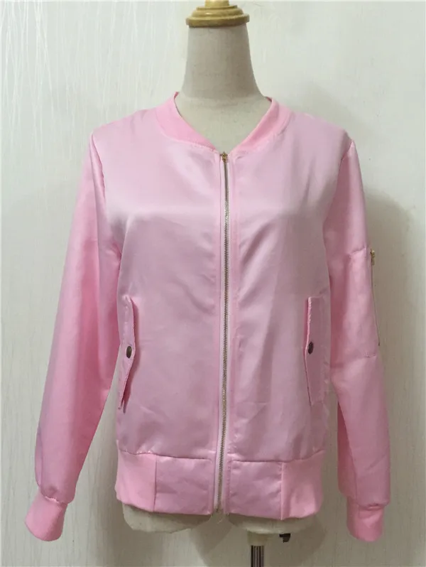 Осеннее и зимнее пальто на молнии легкая женская куртка EBD5177|coat zipper|autumn and winter