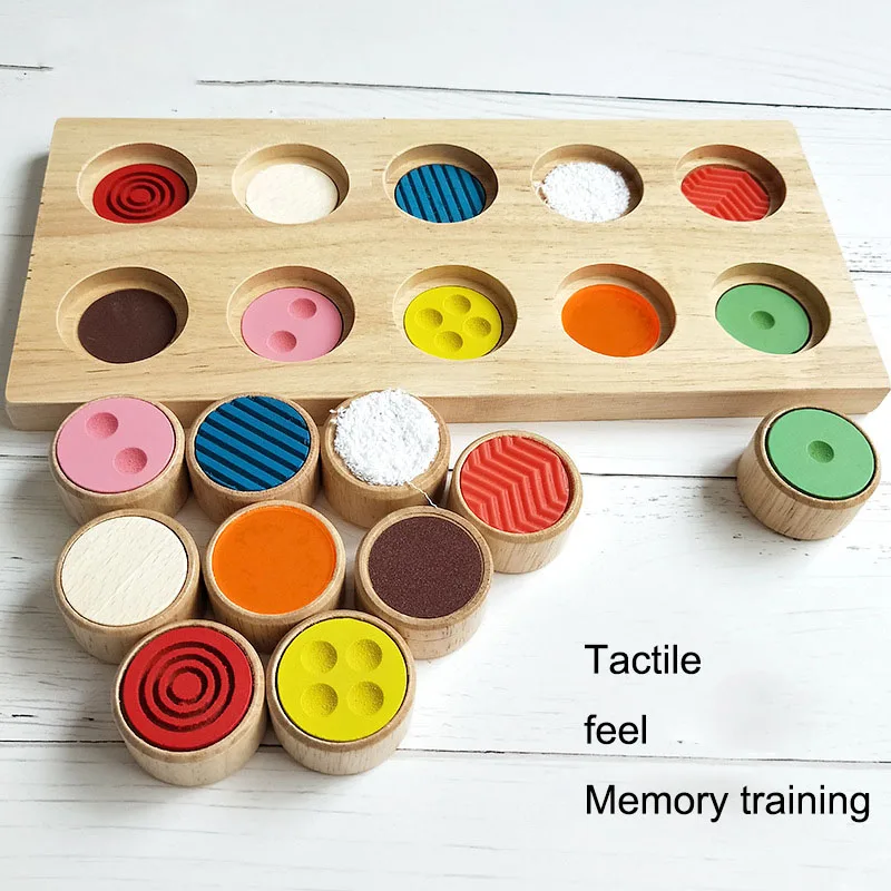 Монтессори обучающая доска памяти детские развивающие игрушки для науки