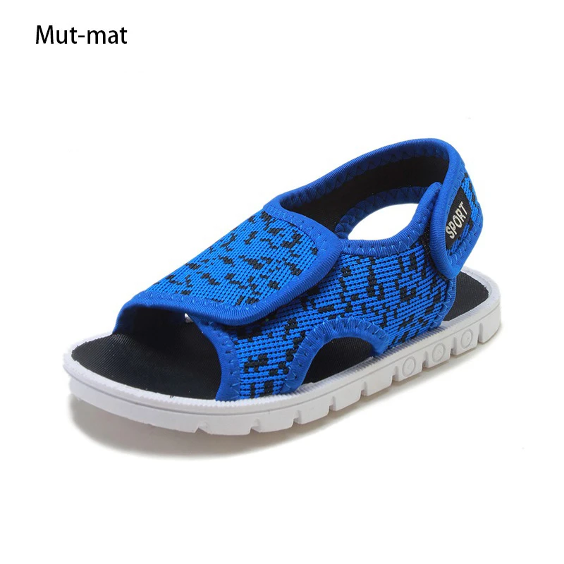 2019 новые детские сандалии для мальчиков и девочек детская летняя обувь дышащая
