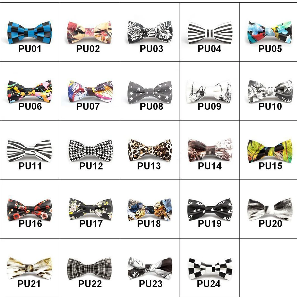 

2019 Fashion New High Quality Bow Tie Men Women Butterfly Ties Print Cravat Party Banquet Meet Club Men Bowties with Gift Box