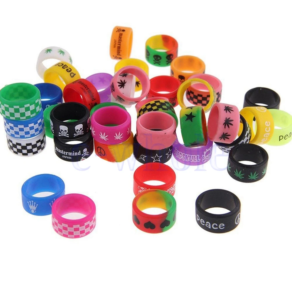 10Pcs Ring Silicone Anti Slip Band for RBA RDA Tank Vapor Mechanical Vape Mod Practical Simple HG2949X10 | Дом и сад