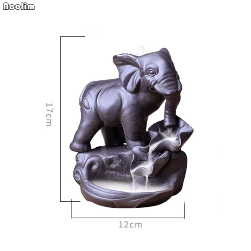 Курильница для благовоний Слон с 20 конусами|Благовония и курильницы| |