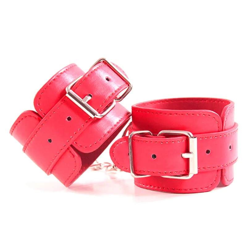 Черный красный розовый 7в1 Эротическое позиционирование бандаж игра связывание