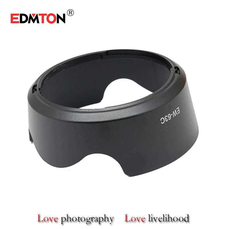 EDMTON бленда объектива EW 63C EW63C для Canon EF S 18 55 мм f/3 5 6 IS STM кожух линзы камеры protetor ew