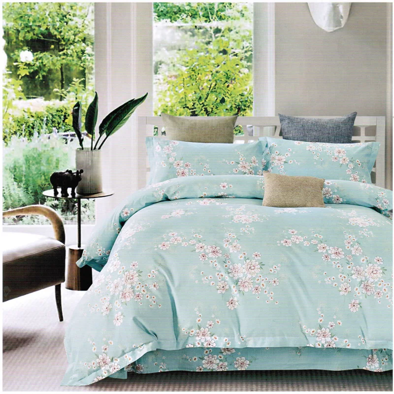 Бесплатная доставка 100% хлопок ширина 2 35 м ткань гардении с цветочным принтом для