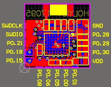 Скандинавский дизайн чип NRF52832 Bluetooth модуль BLE5.0 передача последовательного порта