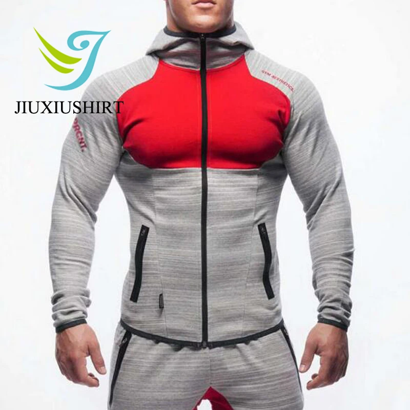 Компрессия мышц для мужчин спортивный костюм с капюшоном фитнес колготки скины