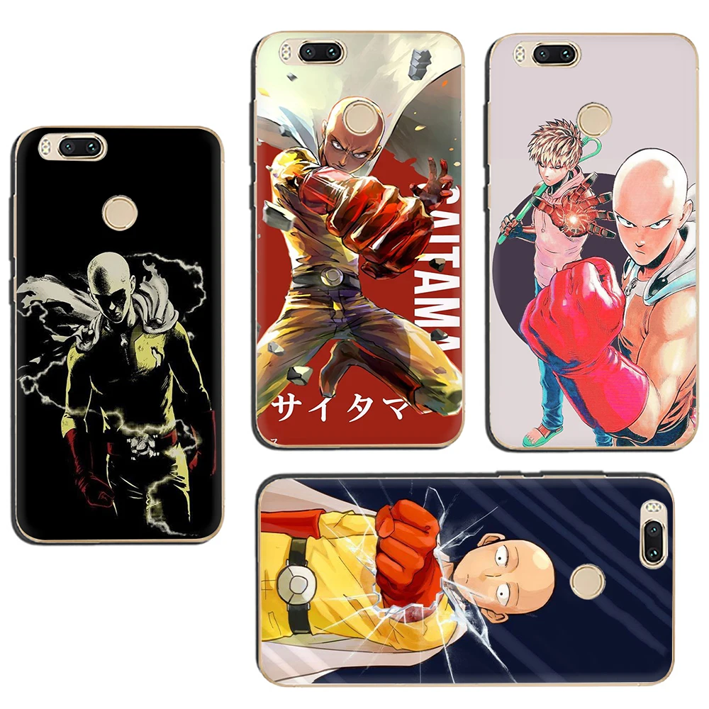 One Punch Man жесткий чехол для телефона для Xiaomi mi 5 5S 5X6 6X8 SE A1 A2 Lite 9 9se POCOPHONE F1 макс 3 mi x 2 S