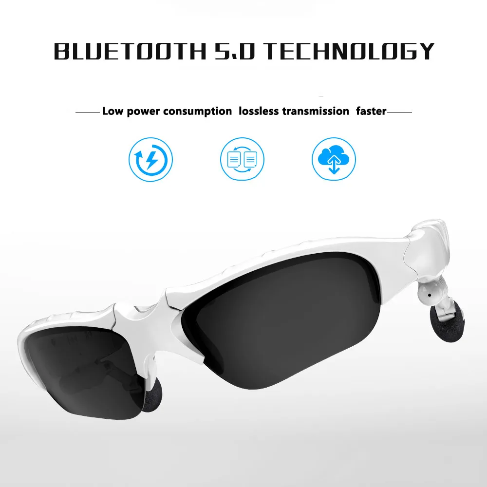 Поляризационные велосипедные очки с Bluetooth, мужские солнцезащитные очки для езды на велосипеде, MP3 Телефон, велосипедный спорт на открытом воздухе, очки для бега с 5 линзами