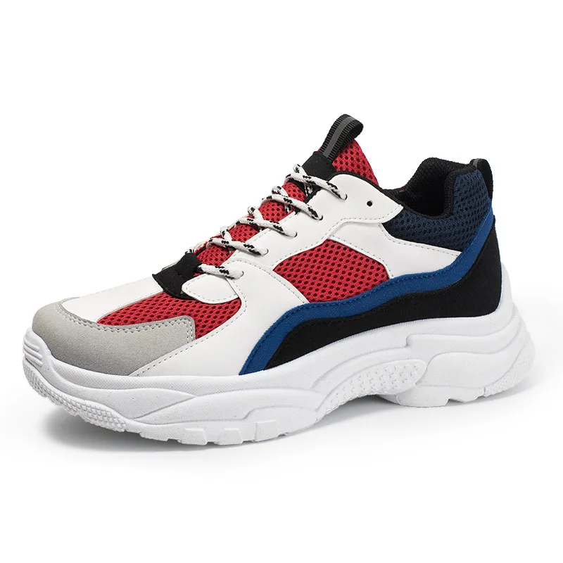 Spring and summer new men's shoes breathable mesh couple super fire old Korean casual shoes. | Обувь