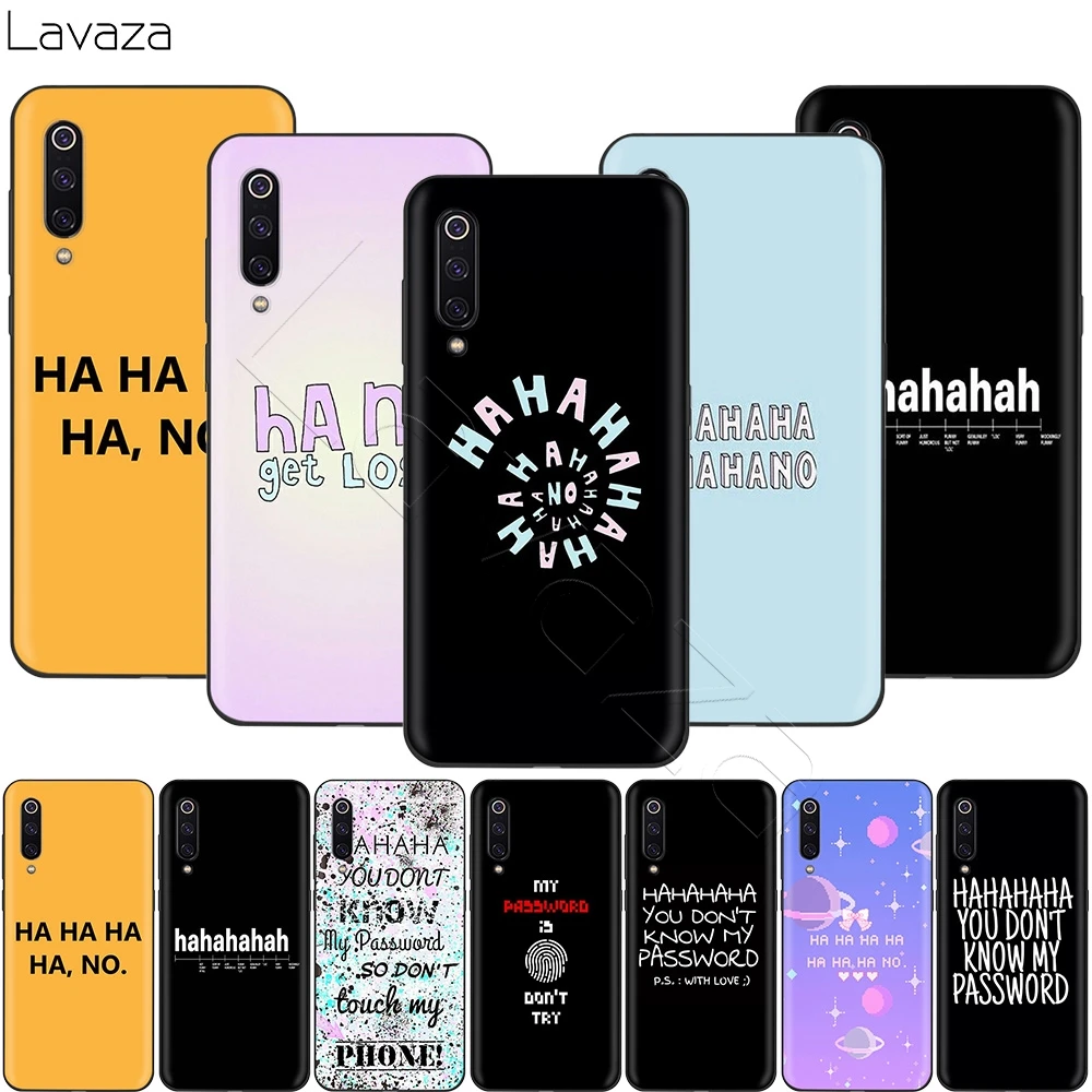 Забавный чехол Lavaza Ha No для Xiaomi Mi 9 Pro 8 6 A1 A2 Pocophone F1 Lite Max 3 10 Redmi K30 | Мобильные телефоны
