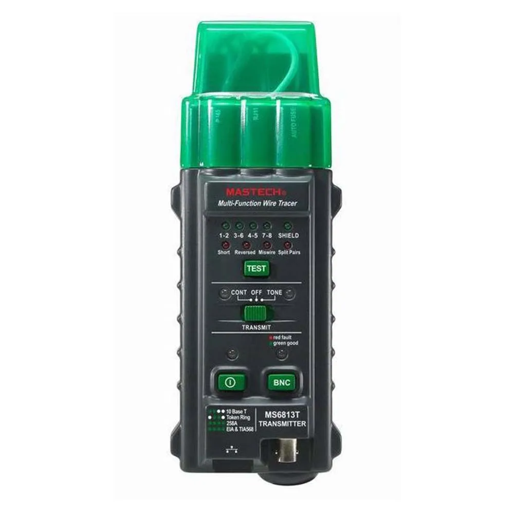 Сетевой Кабельный тестер LM003 MS6813 детектор телефонной линии трекер RJ45 101Base-T +