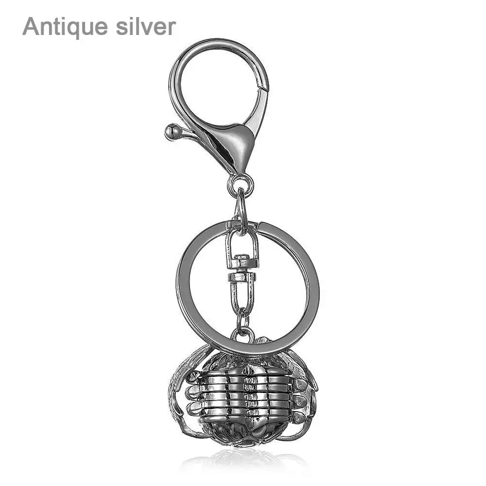 antique silver Волшебная фоторамка, изысканная вставка, брелок для ключей, плавающий, расширяющийся медальон, покрытый крыльями ангела, коробка, подвеска, брелок, ювелирные изделия - Цвет: antique silver