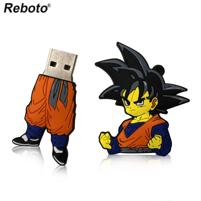Накопитель 16 ГБ 32 64 USB Flash Drive Dragon Ball флэш памяти флешки 8 4 Гоку kuririn флеш