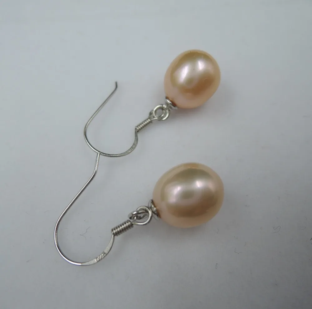 Серьги из высококачественного жемчуга серьги 100% натурального пресноводного AAAAA