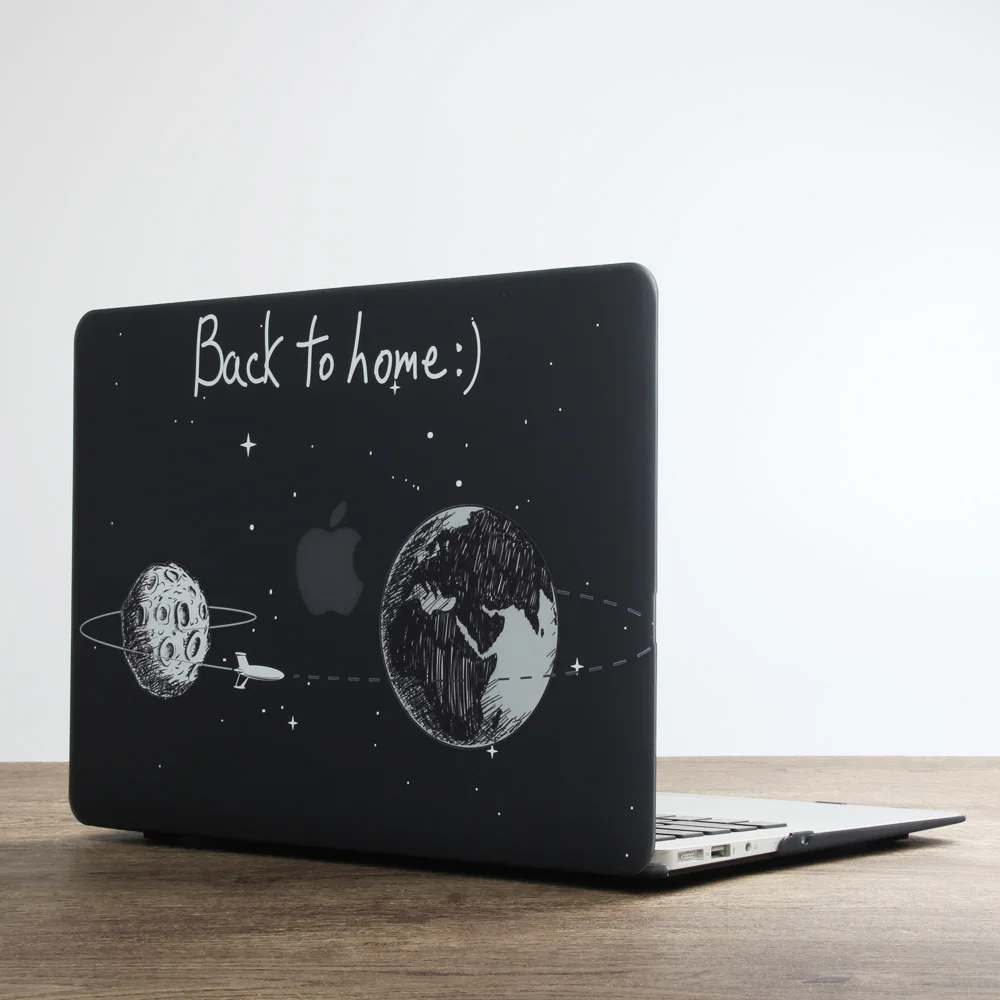 Чехол для ноутбука с принтом для Apple MacBook Air Pro retina 11 12 13,3 15,4 дюймов+ чехол с клавиатурой для Air 13 - Цвет: DNSA1