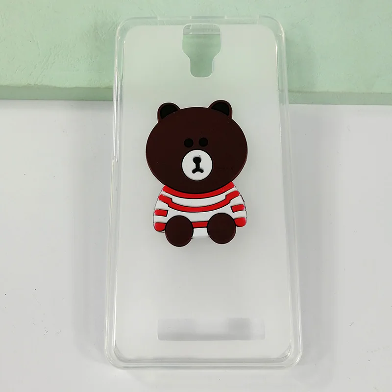 For DEXP Ixion MS650 Case Cute and fashionable rabbit Soft Tpu Phone Cases Full Back Cover Capa Coque | Мобильные телефоны и