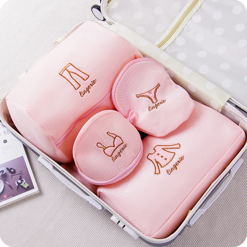 Новые сетчатые мешки для стирки белья на Молнии Складные деликатные белье