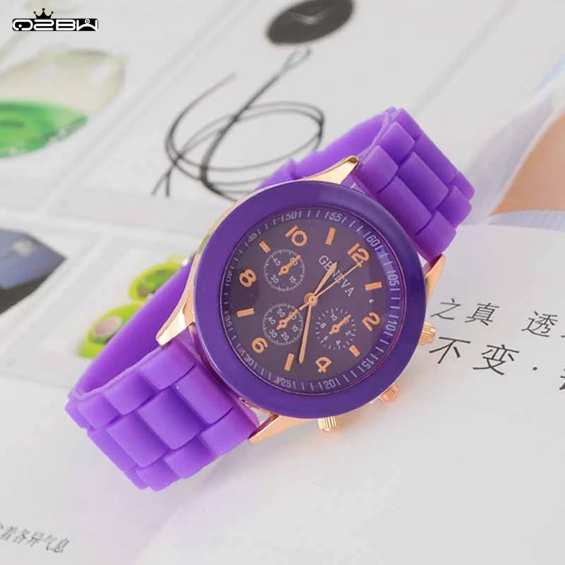 For Women 2017 Hot Selling Luxury Leisure Fashion Watches Silica Gel With Quartz Watch Relogio Feminino WY1164BL | Наручные часы