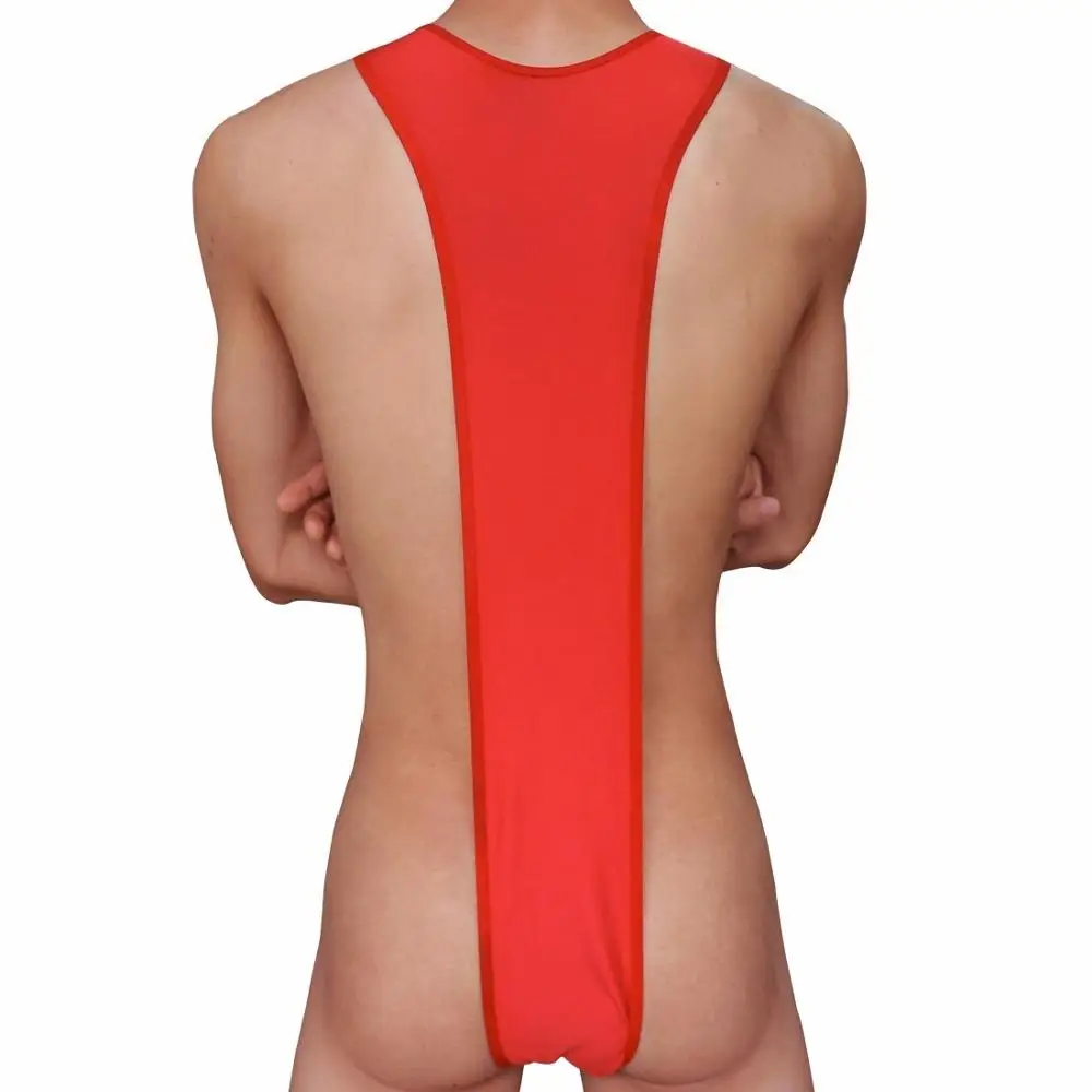 Mens Borat Mankini Swimsuits G-string Thong Underwear Leotard Swimwear Lingerie Male Thong Bodysuit Mankini Thong Swimming Suit