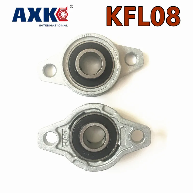 2019 реальные подшипники Axk Kfl08 Fl08 фланцевый подшипник с опорным блоком 8 мм Калибр