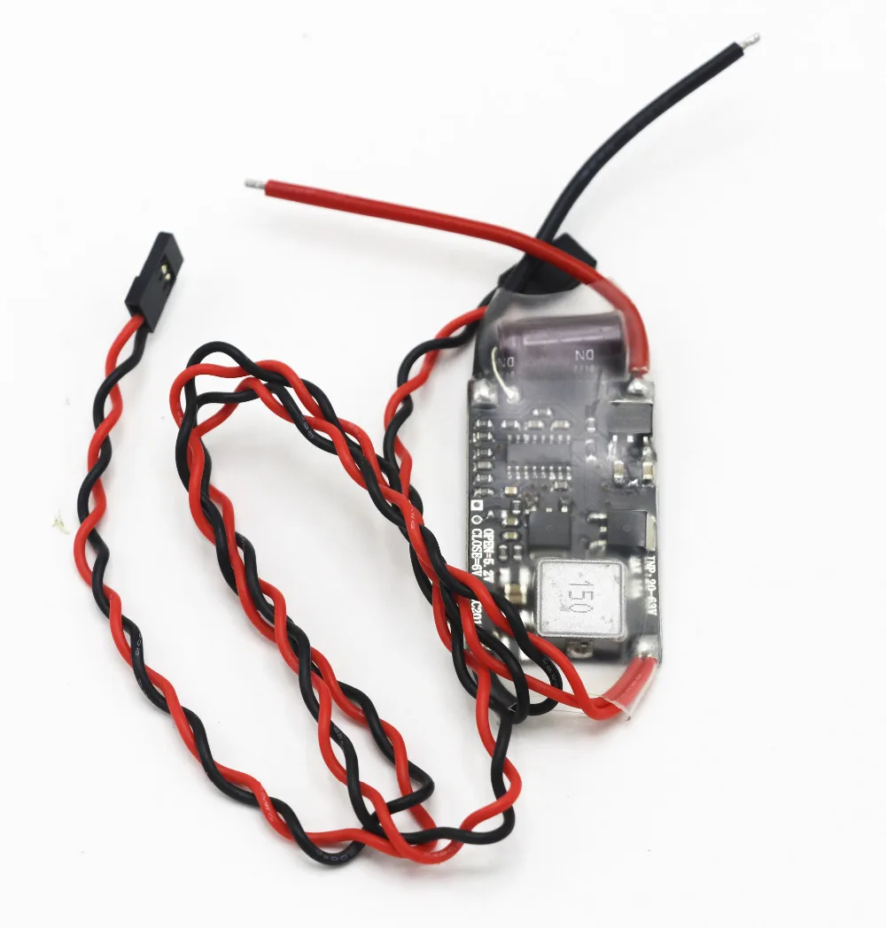 RC UBEC 3A/5A/7A/15A самый низкий РЧ шум BEC полное Экранирование антипомех импульсный регулятор