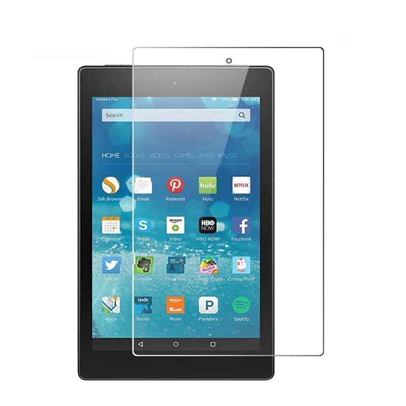 Прозрачное закаленное стекло для Amazon Fire HD 10 2017 2015 Kindle HD6 HD8 HDX7 2016 HD7 2019 защитная