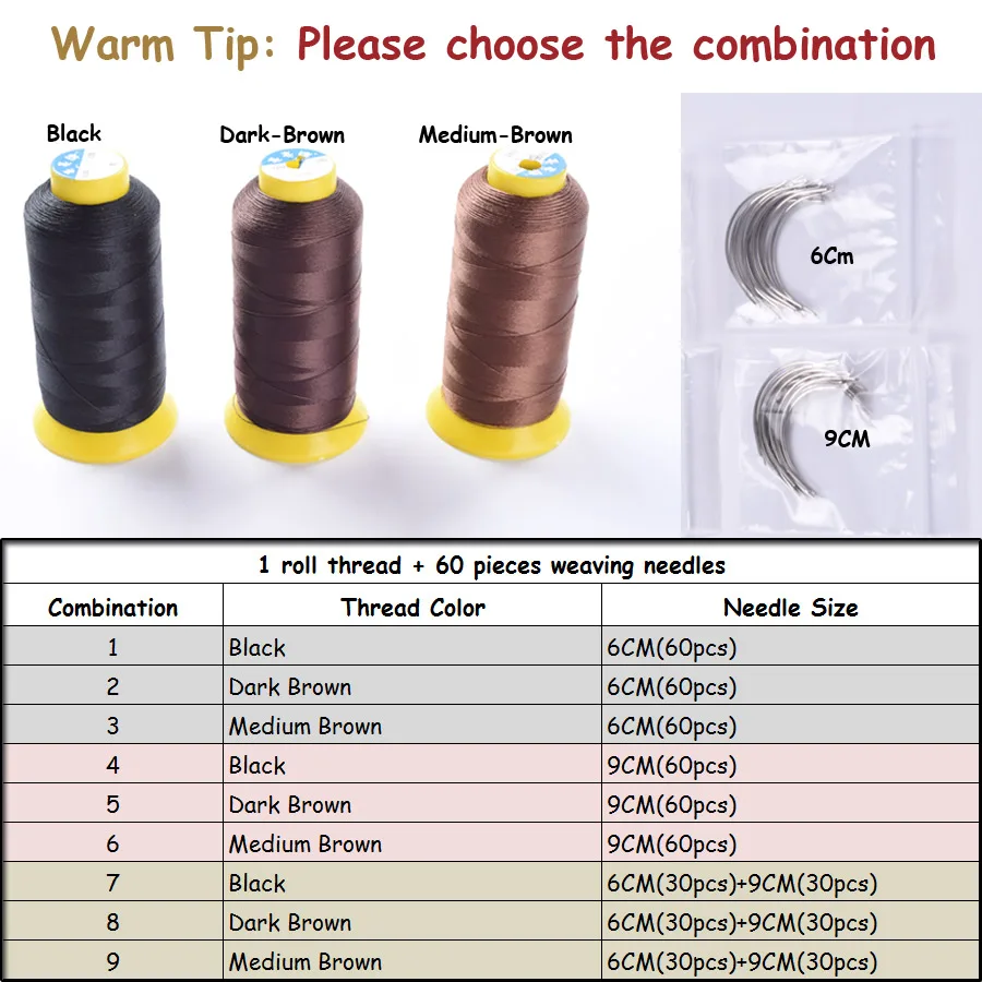 Лидер продаж швейная плетеная игла c-типа нить и полезный инструмент для