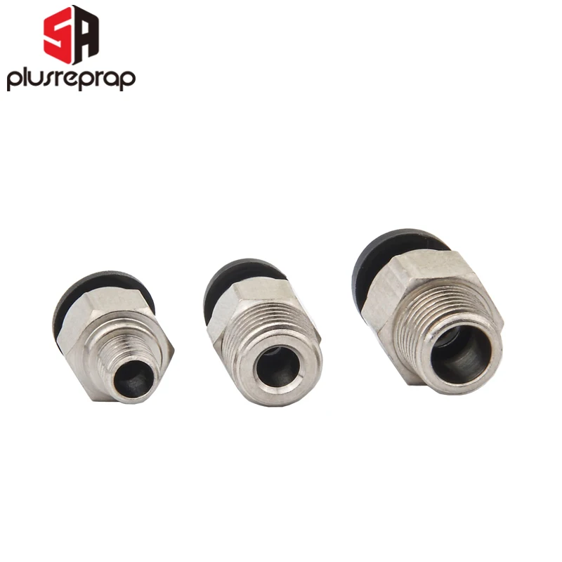 Pneumatic Connectors Bowden Extruder J-head Hotend для трубки PTFE диаметром 4 мм или 6 мм быстросъемное соединение j-head Фурнитура 3D принтера