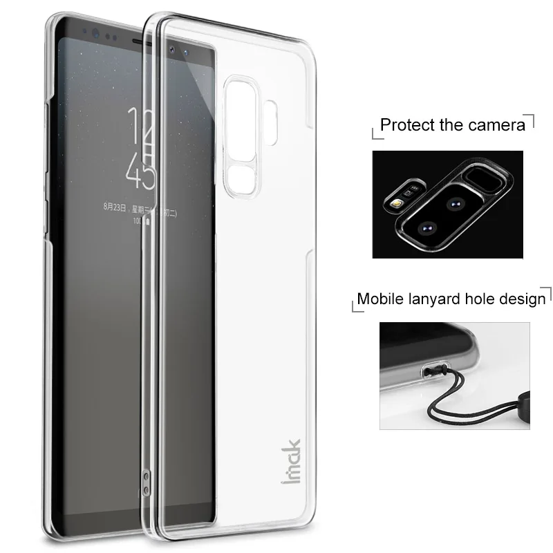 Чехол для Samsung Galaxy S9 Plus IMAK Crystal II Pro Прозрачный жесткий чехол из поликарбоната S10 S10E