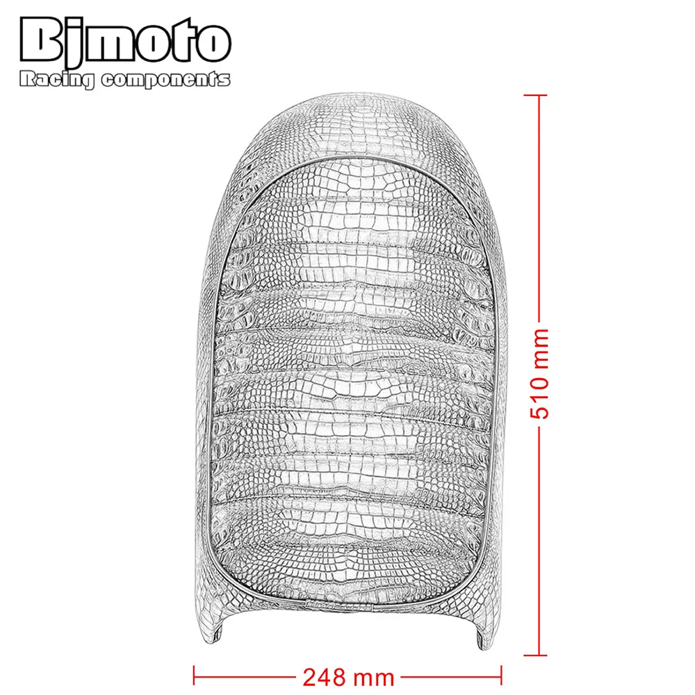 

Bjmoto Motorcycle Retro Vintage Cafe Racer Hump Seat Saddle Scramble Flat Pan for CB CL Series CL100 CL125S CL200 CB500 CB550