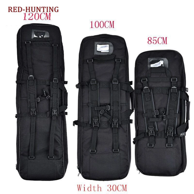 85 см 100 см 120 см Тактический Heavy Duty Black винтовка пистолет скольжения сумка для охоты съемки