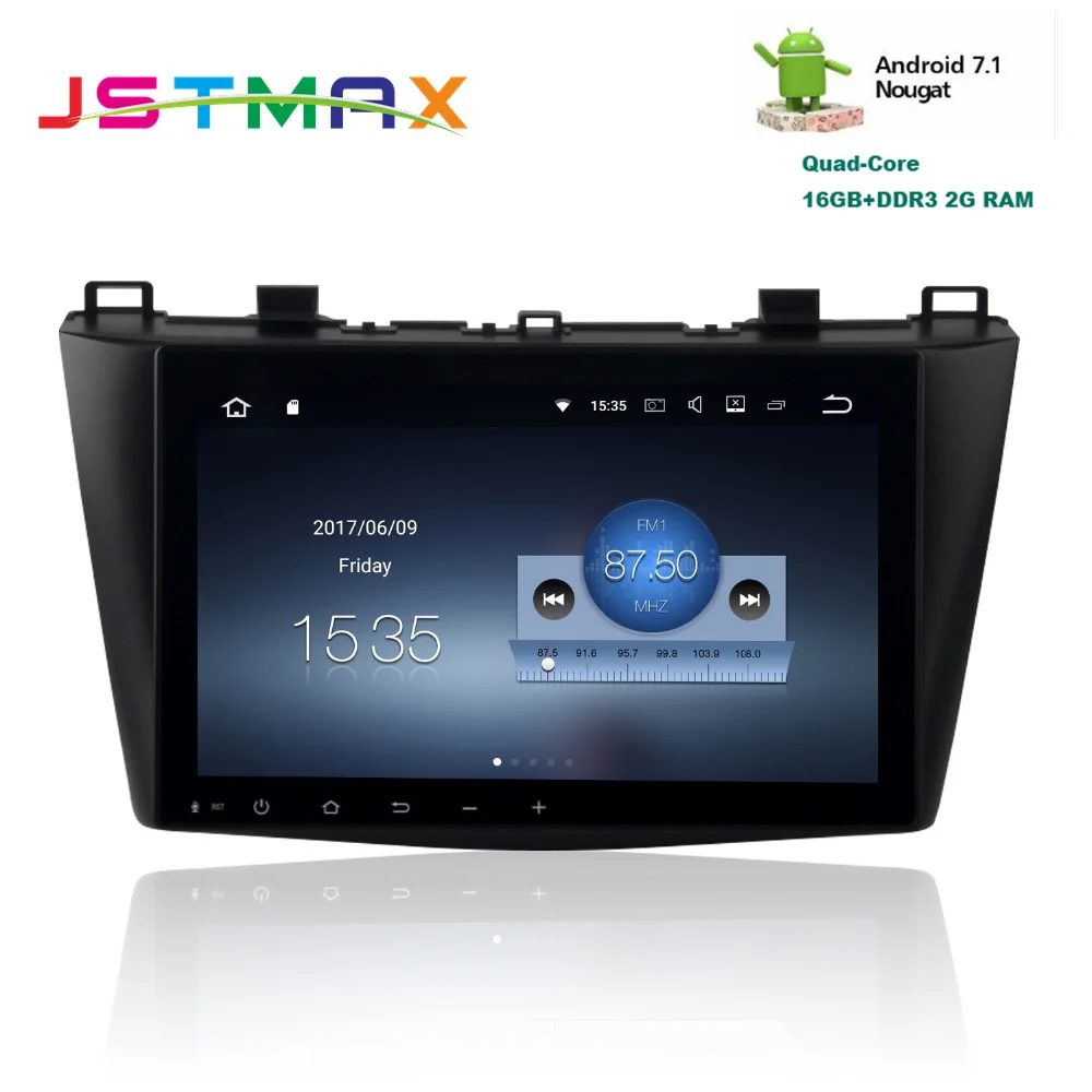 Автомобильный 2 din радио android 7.1.1 gps Navi для Mazda 3 2010 2012 Авторадио навигационное