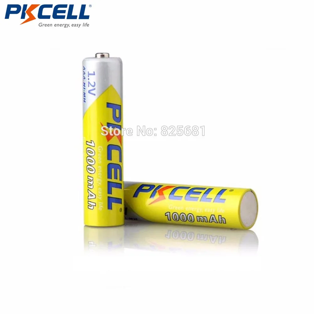 6 шт., аккумулятор PKCELL NIMH AAA, 1000 мА/ч, аккумуляторы aaa, 3 А, 1,2 в, для камеры, калькулятор, цифровой, электронный