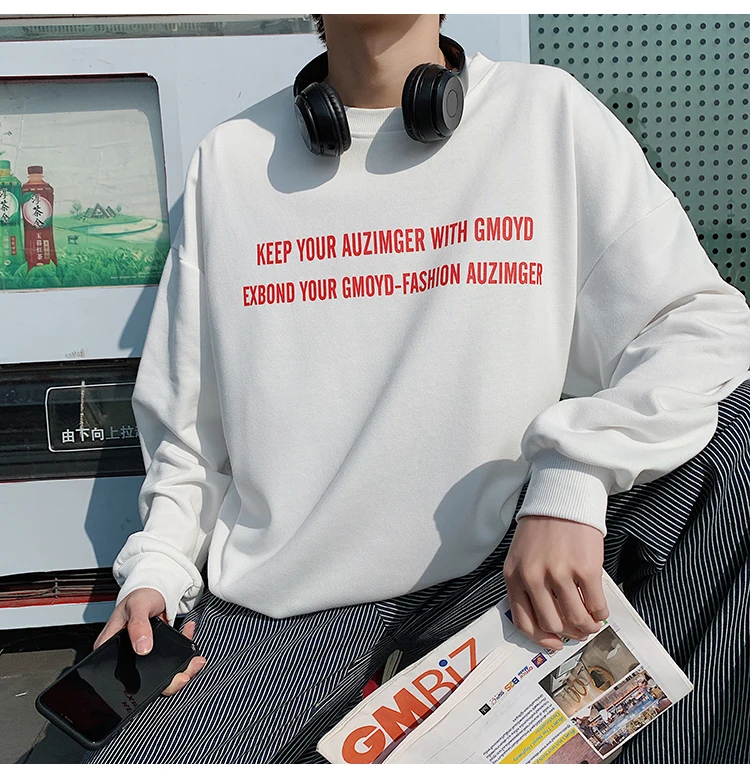 LAPPSTER Harajuku Черная Толстовка для мужчин Весенняя Мужская s Японская уличная толстовка мужская хип хоп с круглым вырезом винтажная толстовка плюс размер