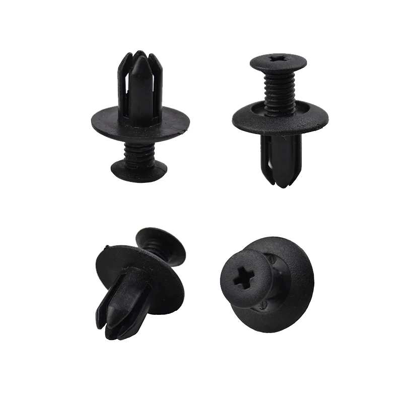 Зажимы с отверстием для автомобиля 100X8 мм|push pin clips|auto clipsplastic rivet |