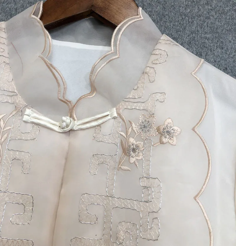 Casaco Feminino, весна-лето, длинное пальто, верхняя одежда для женщин, роскошная вышивка, однобортное винтажное пальто, пальто для женщин