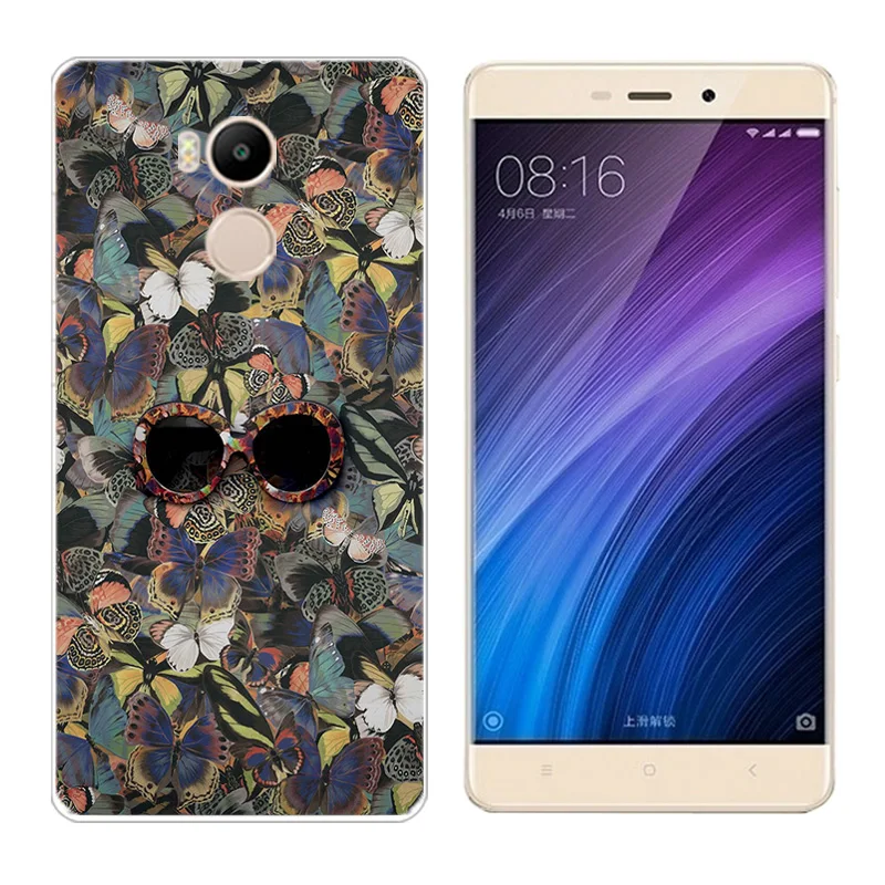 Чехол для Xiaomi Redmi 4 Prime TPU мягкие чехлы мобильных телефонов силиконовый чехол Pro Smiley