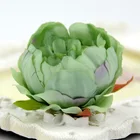 5 шт.лот 5 см Высокое качество шелк Пион цветок голова искусственный дом Свадьба Декор DIY гирлянда Крафта цветок аксессуары