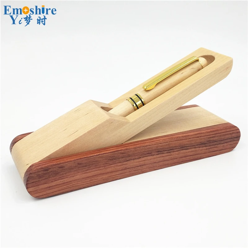 Деревянная шариковая ручка с коробкой в стиле ретро|pen gift set|roller ball penballpoint pen |