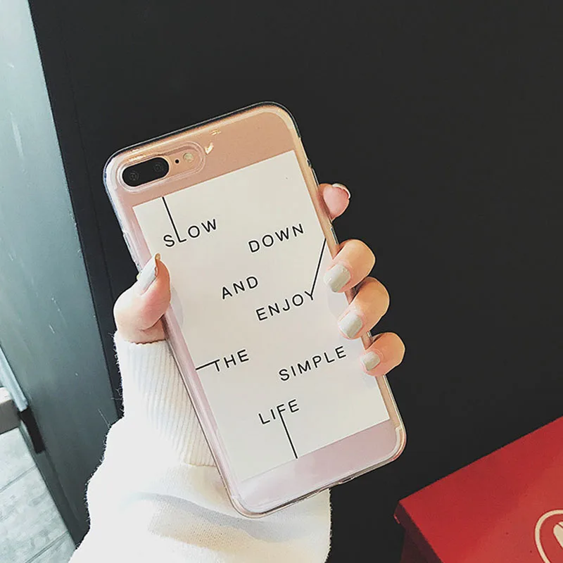 Новый модный роскошный мягкий чехол для телефона из ТПУ iphone 7 8 6S Plus |