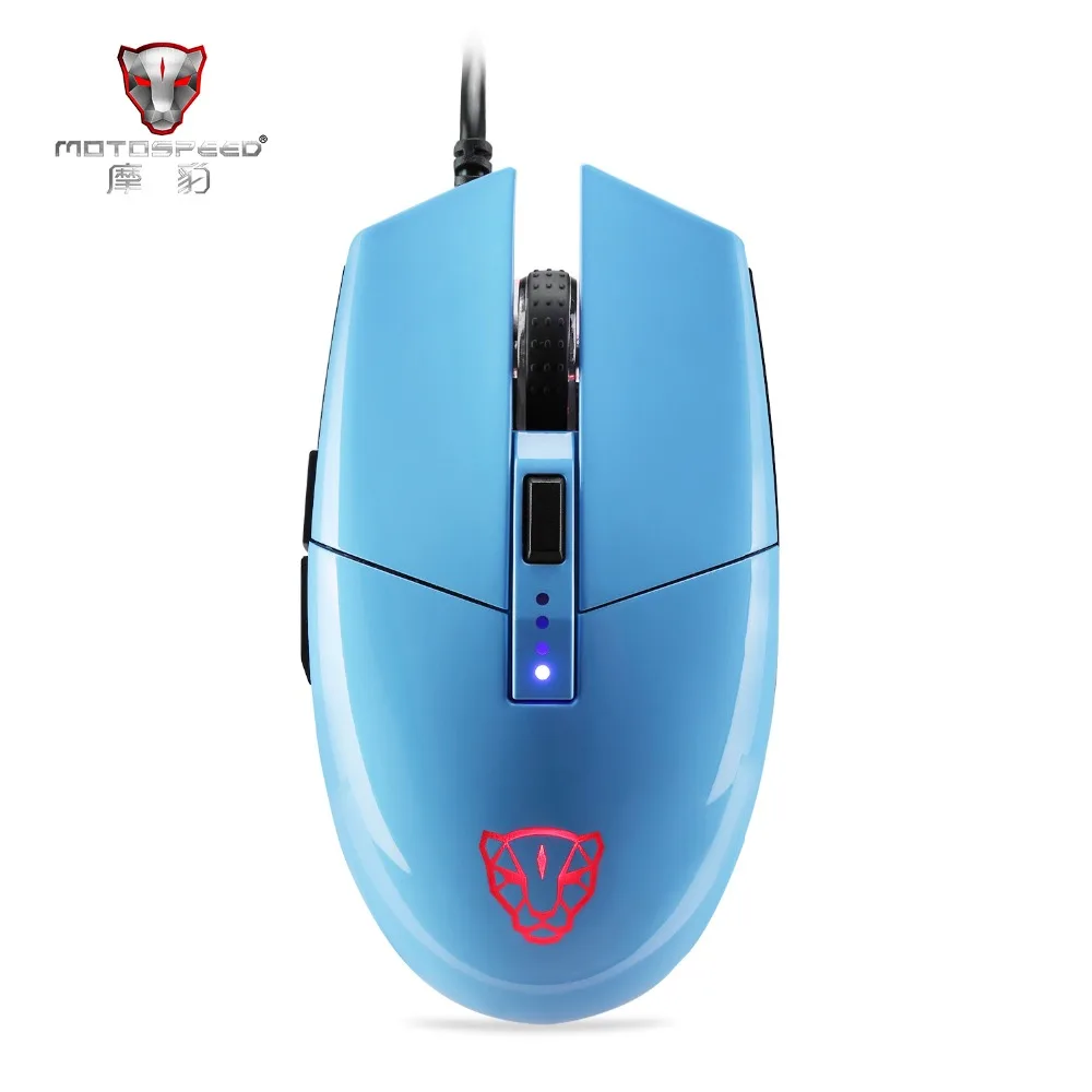 Motospeed V50 USB Беспроводная мышь 2000 точек/дюйм регулируемый приемник оптическая