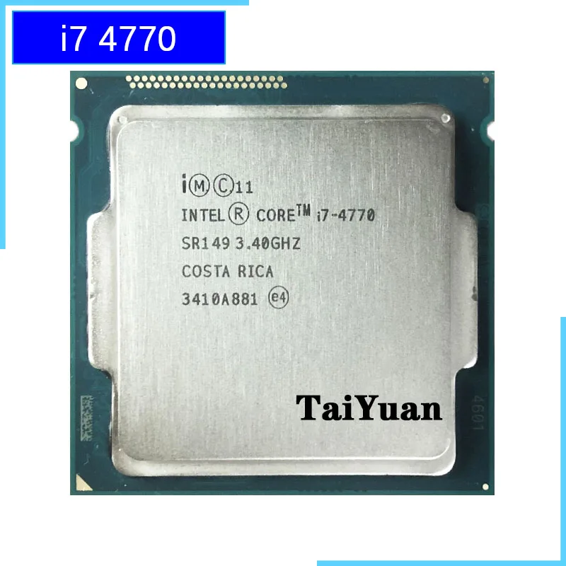 Процессор Intel Core i7 4770 четырехъядерный 3 4 ГГц LGA 1150 8 Мб 80 Вт|Процессоры| |