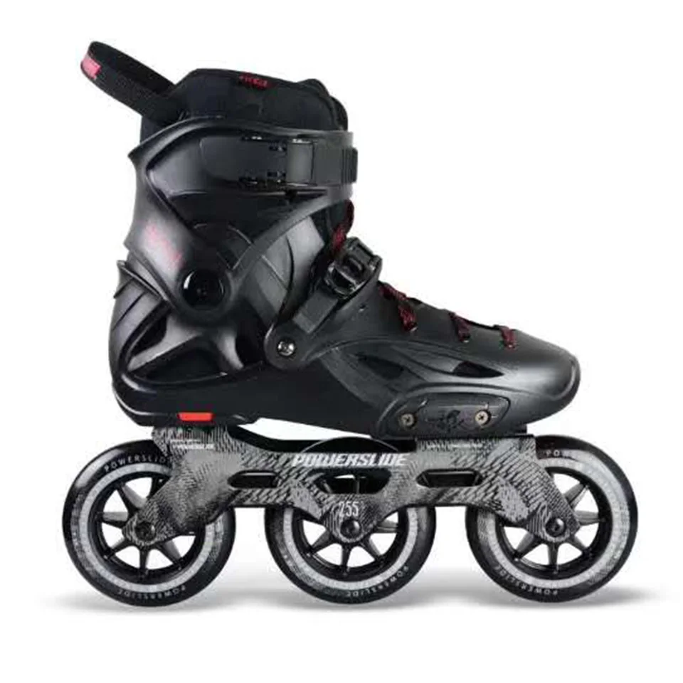 Powerslide Imperial 3*110 мм скоростные роликовые коньки уличные Взрослые роликовые коньки обувь для катания на роликах коньки для катания на коньках Adulto
