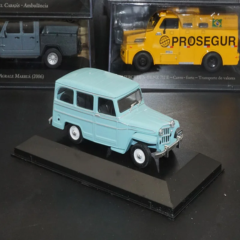 1/43 имитация IKA ESTANCIERA 1965 Ретро коллекция дисплей Модель сплав литье под давлением
