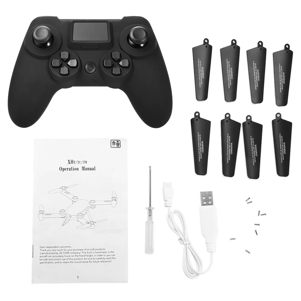 X8T X8TW дрона с дистанционным управлением складной Wifi FPV HD Камера 2 4G 4CH 6 Axis Gyro