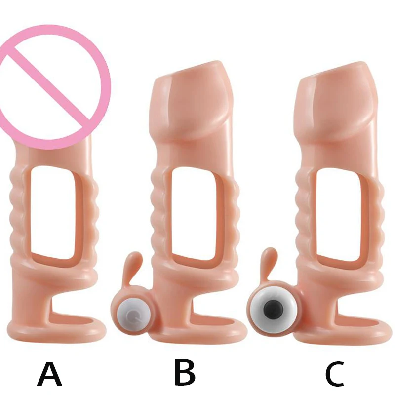 Вибрирующий силиконовый прозрачный презерватив набор анти преждевременная