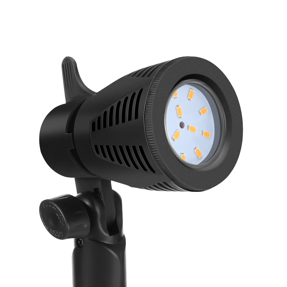 ACCEWIT FX-40 2 шт фотографии непрерывный 12 светодиодов лампа портативный Настольный